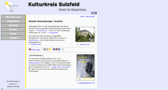 Desktop Screenshot of kulturkreis-sulzfeld.de