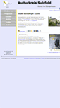 Mobile Screenshot of kulturkreis-sulzfeld.de